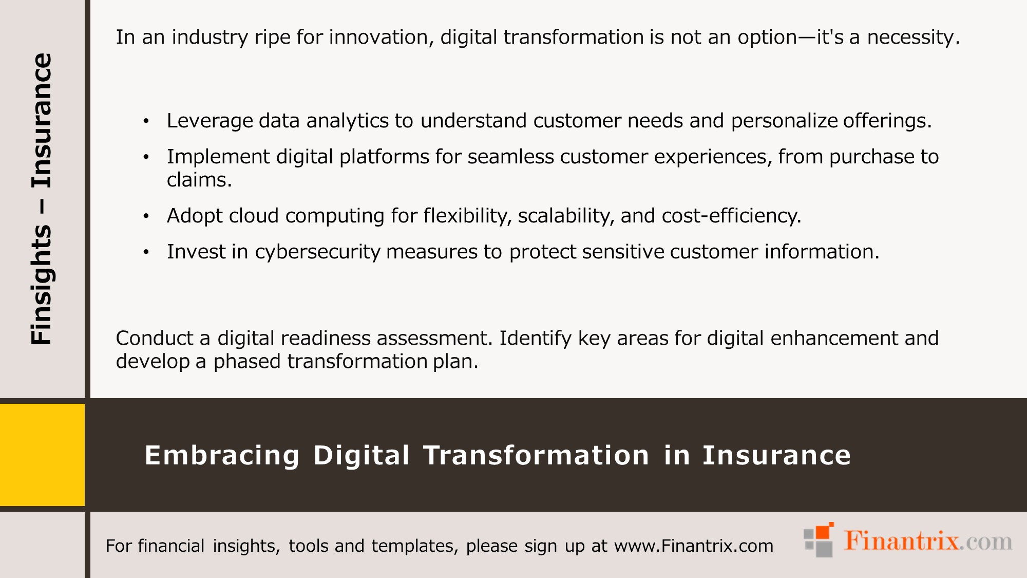 Embracing Digital Transformation in Insurance