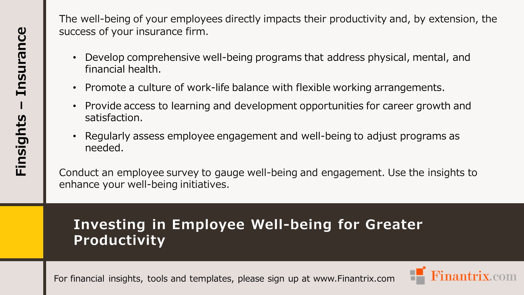 Investing in Employee Well-being for Greater Productivity