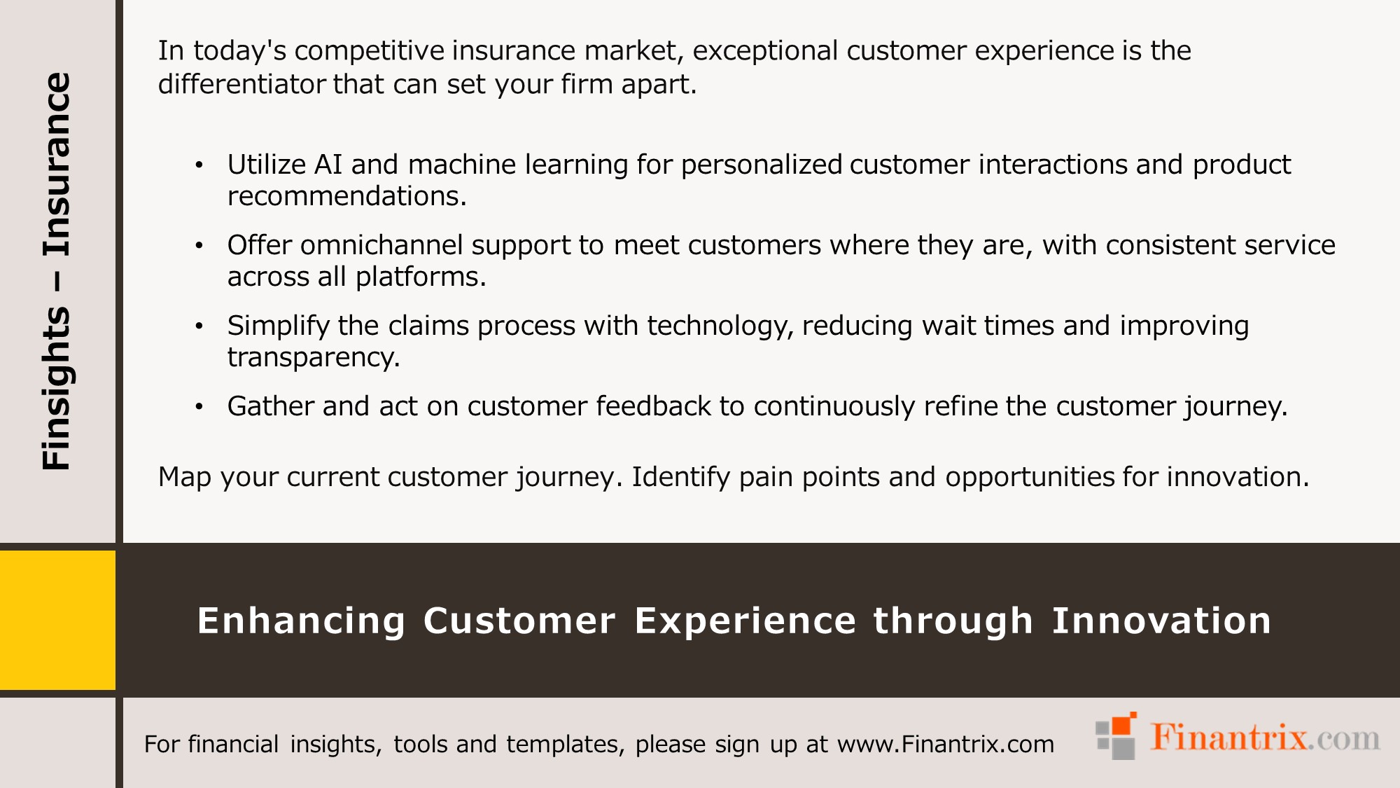 Enhancing Customer Experience through Innovation