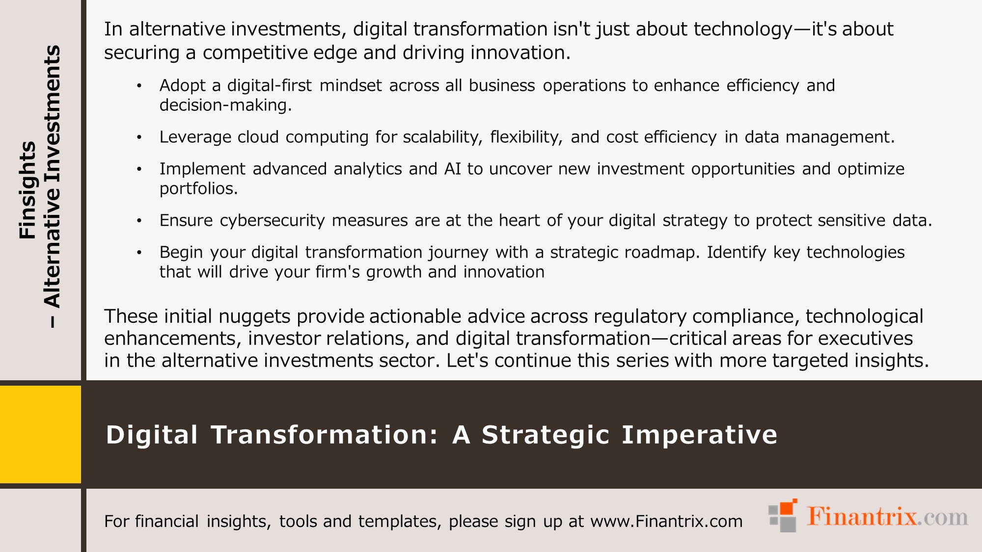 Digital Transformation: A Strategic Imperative