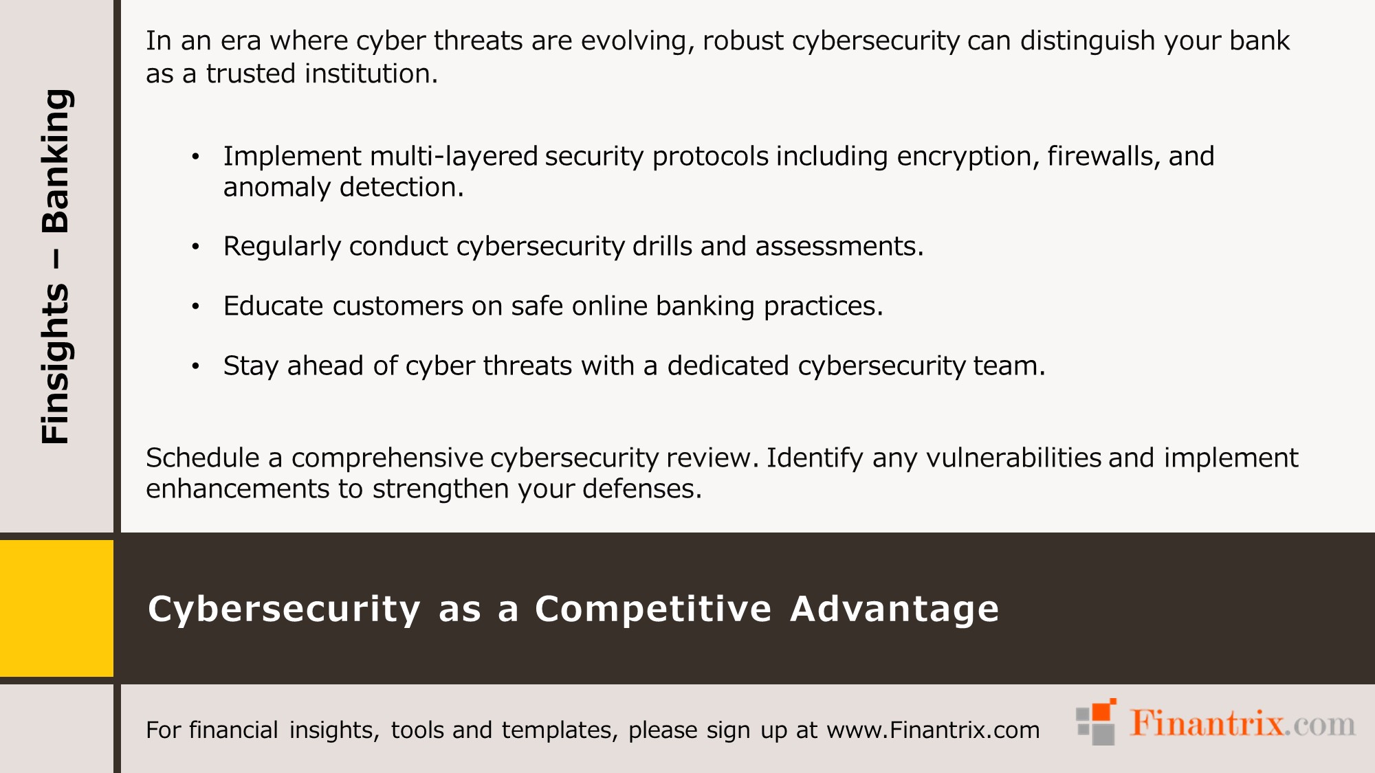 Cybersecurity as a Competitive Advantage