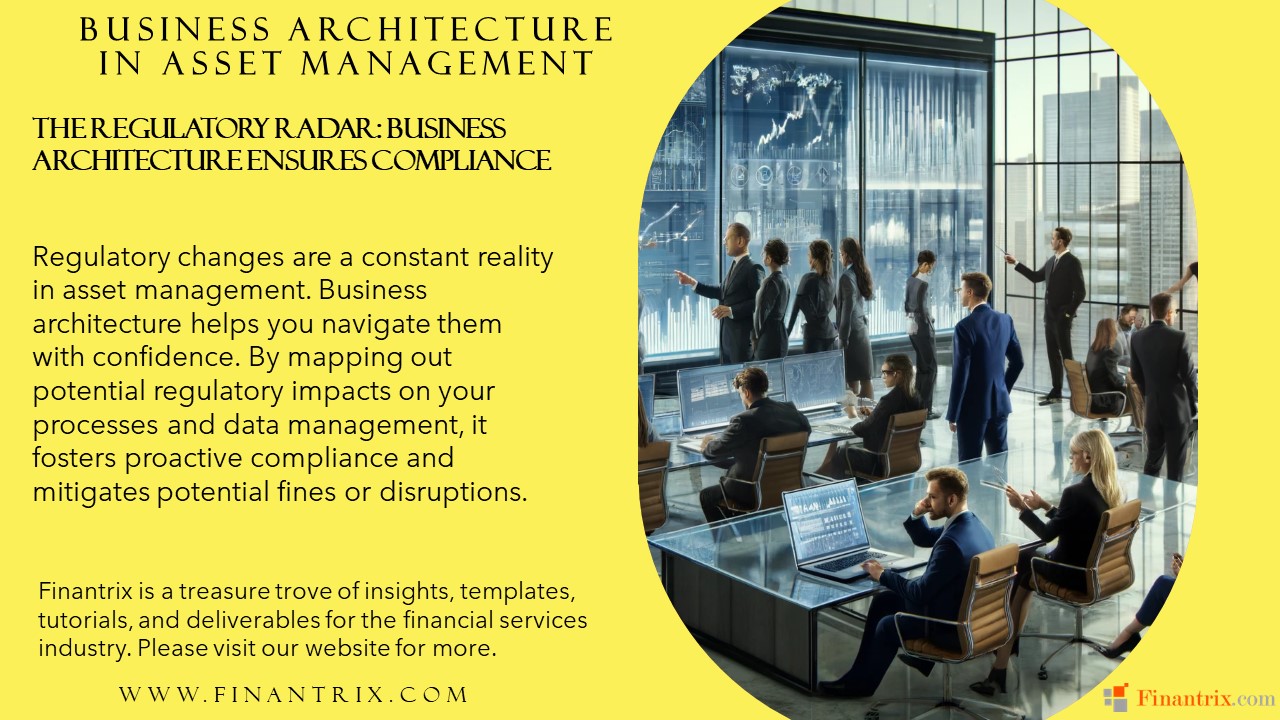 The Regulatory Radar: Business Architecture Ensures Compliance