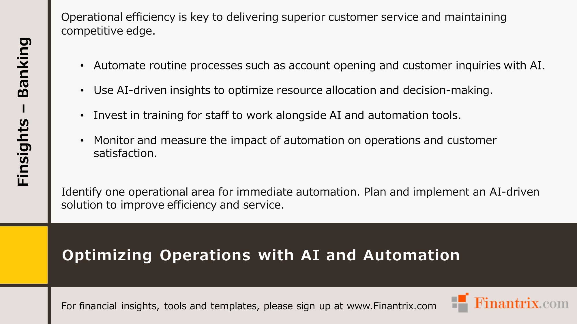 Optimizing Operations with AI and Automation