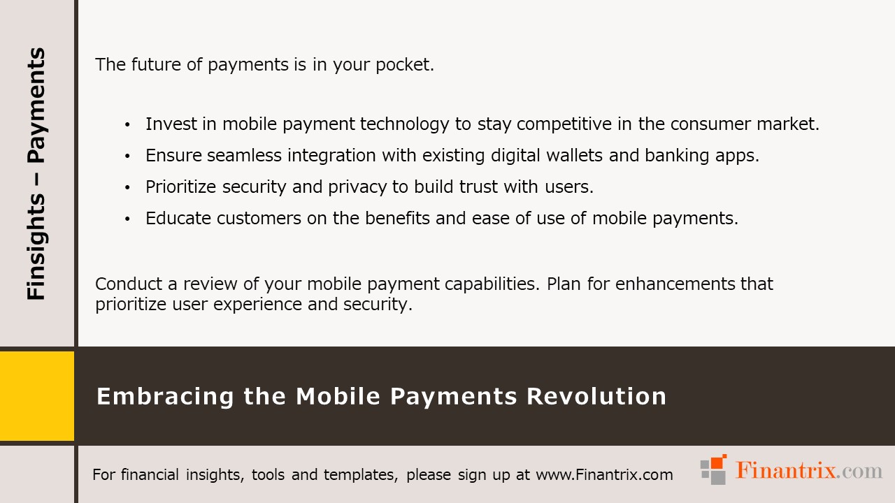 Embracing the Mobile Payments Revolution